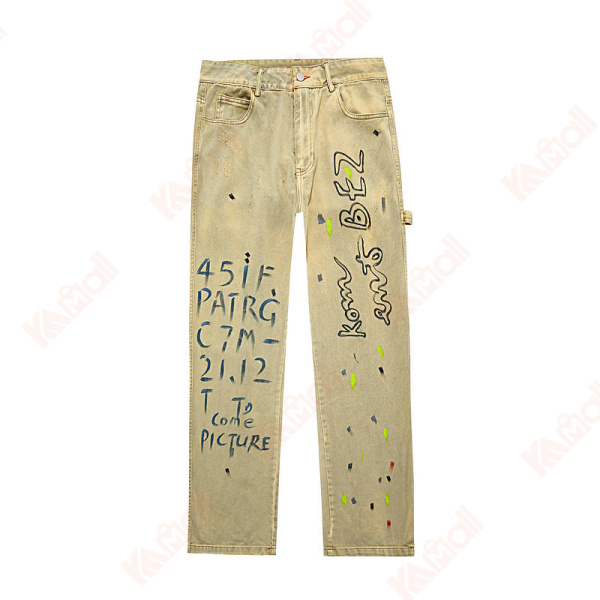 mens graffiti jeans